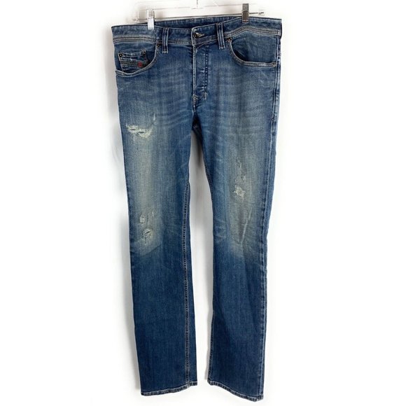 Diesel Jeans Mens Made in Italy Button Fly Size 33